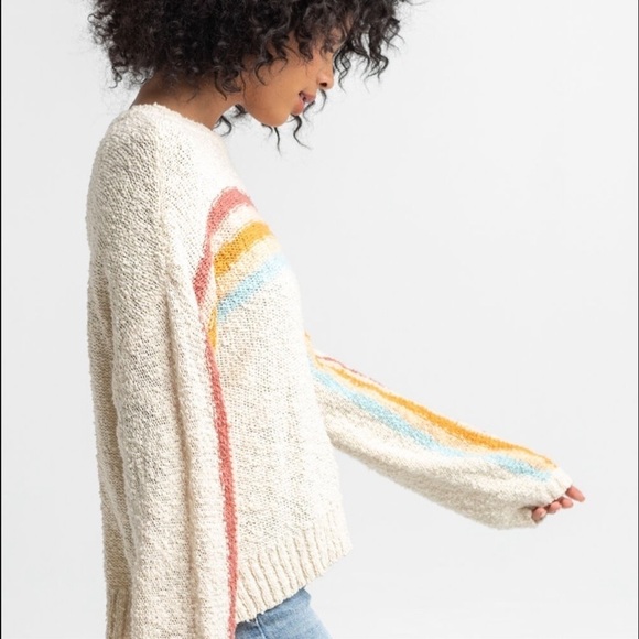 🔆RIP CURL🔆 70’s RETRO SUN SEEKER SWEATER - Picture 8 of 12